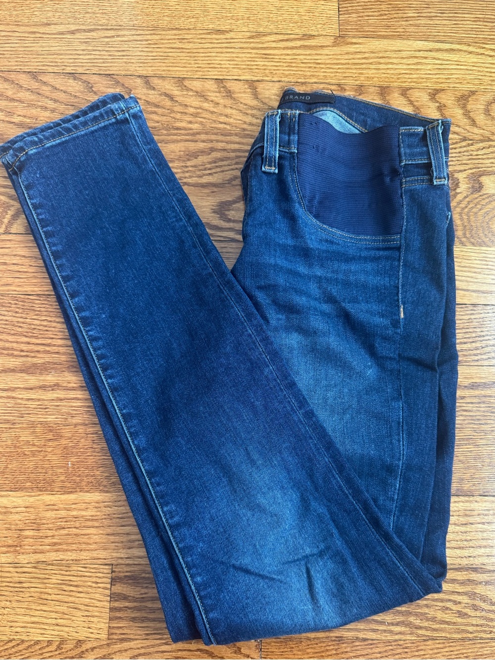 J Brand Dark Indigo Skinny Jeans (Maternity)